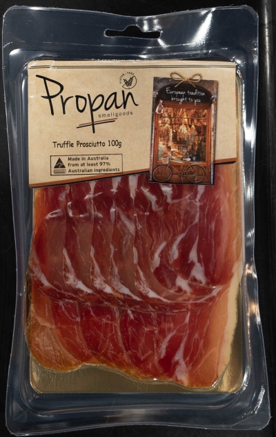 Propan Truffle Prosciutto Sliced 100g