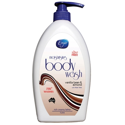 Enya Body Wash Vanilla Bean & Almond 1lt