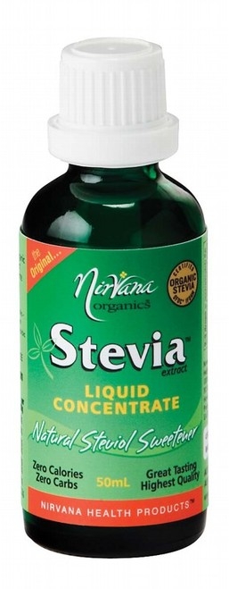 Nirvana Organic Stevia Liquid 50ml