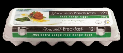 Gourmet Breakfast Eggs Free Range 700g