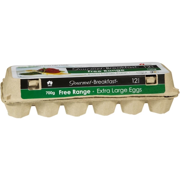 Gourmet Breakfast Free Range Eggs 700g