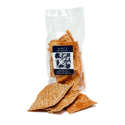 Ricci's Bikkies Olive Oil & Sea Salt Pita Crisps 120g