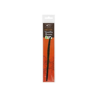 Chef's Choice Organic Vanilla Beans Cello Pack 3g