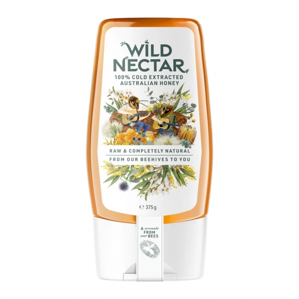 Wild Nectar Australian Honey Squeeze 375g