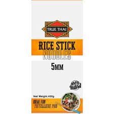 True Thai Rice Noodles 5mm 400g