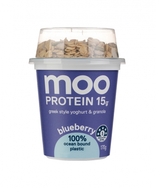 Moo Protein Yoghurt Blueberry & Granola 170g