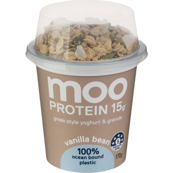 Moo Protein Yoghurt Vanilla & Granola 170g