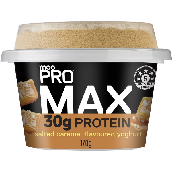Moopro Max Protein Yoghurt Salted Caramel 170g