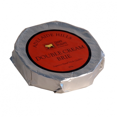 Udder Delights Adelaide Hills Double Cream Brie 450g