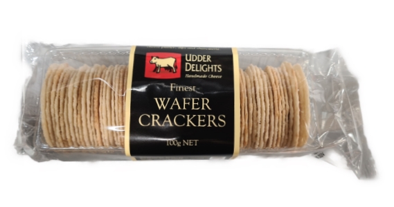 Udder Delights Wafer Crackers 100g