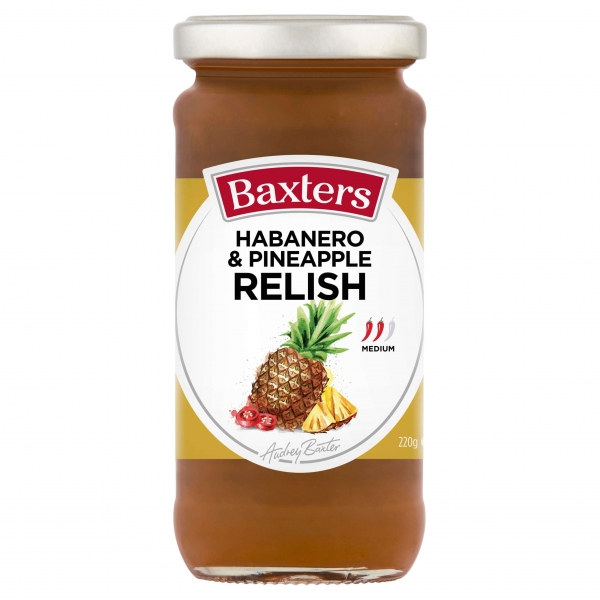 Baxters Relish Habanero & Pineapple 235g