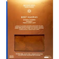 Beyond India Home Dining Beef Madras 350g
