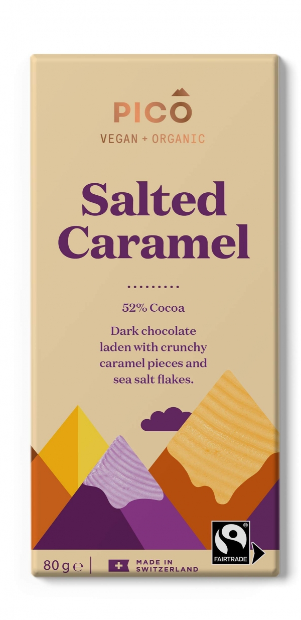Pico Chocolate Organic Salted Caramel 80g