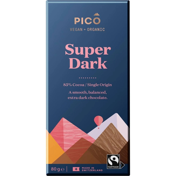 Pico Chocolate Organic Super Dark 80g