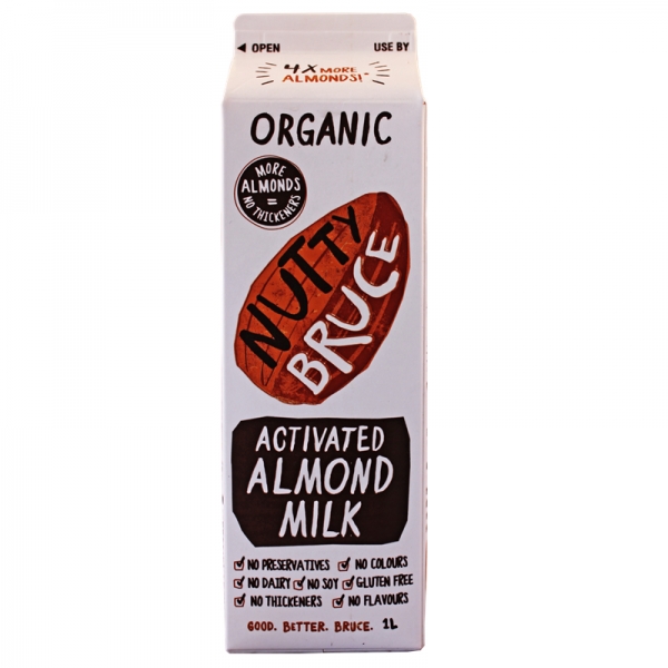 Nutty Bruce Organic Almond Milk 1lt