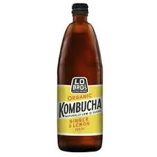 Lo Bros Kombucha Ginger & Lemon 750ml