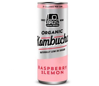 Lo Bros Kombucha Raspberry & Lemon 250ml
