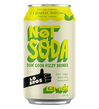 Lo Bros Not Soda Lemon 375ml