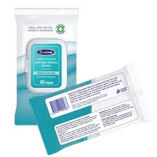 Real Care Anti Bacterial Wipes 30 Pack