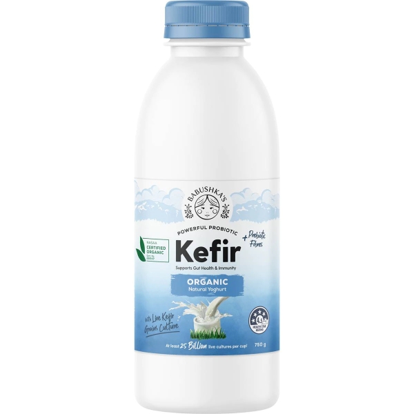 Babushka Organic Natural Kefir 750g