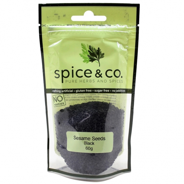 Spice & Co Sesame Seeds Black 60g