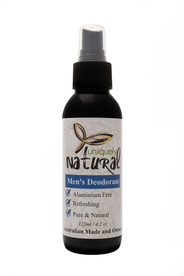 Uniquely Natural Deodorant Men's Pump Spray 125ml