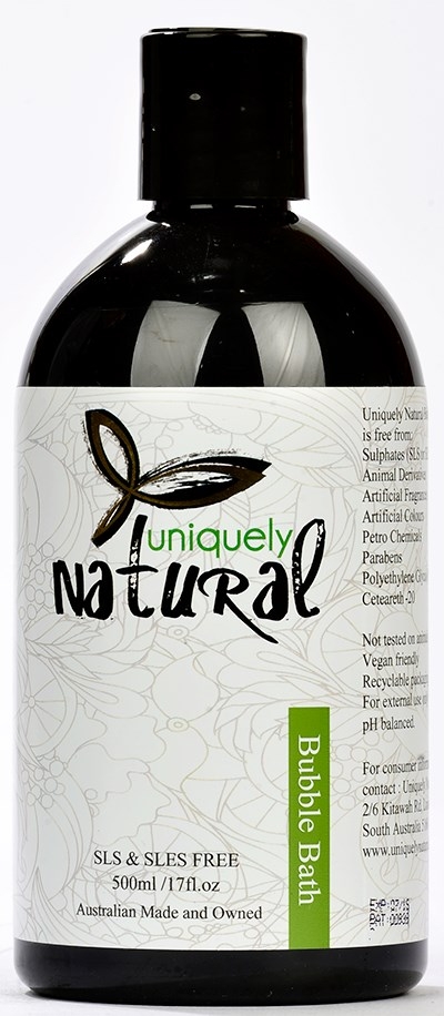 Uniquely Natural Bubble Bath 500ml