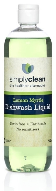 Simply Clean Dishwashing Liquid Lemon Myrtle 500ml