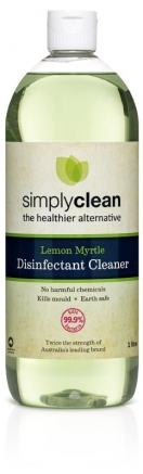 Simply Clean Lemon Myrtle Disinfectant Cleaner 1lt