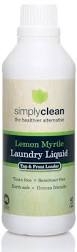 Simply Clean Laundry Liquid Lemon Myrtle 1lt