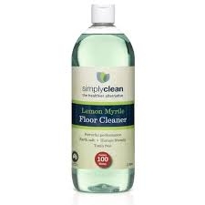 Simply Clean Lemon Myrtle Floor Cleaner 1lt
