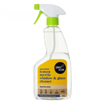 Simply Clean Window & Glass Cleaner Lemon Myrtle 500ml