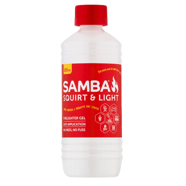 Samba Squirt & Light Firelighter Gel 500ml