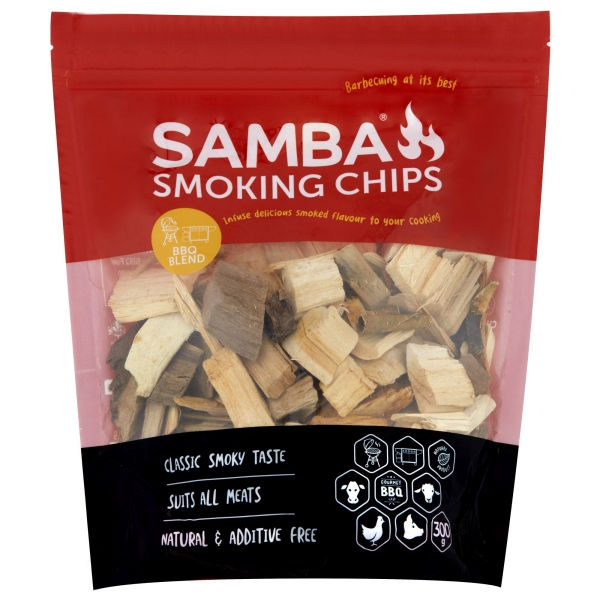 Samba BBQ Blend Smoking Chips 300g