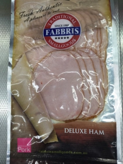 Fabbris Deluxe Ham Sliced 150g