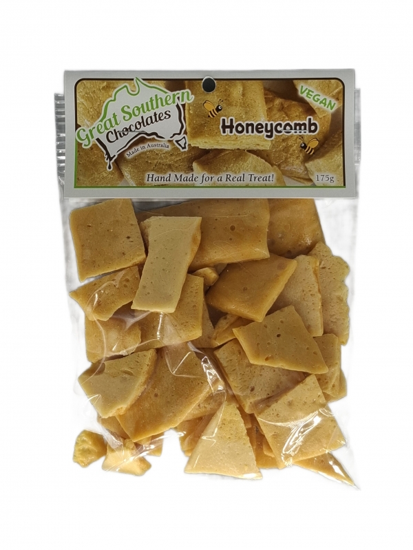 Great Southern Chocolates Plain Honeycomb Pieces 175g