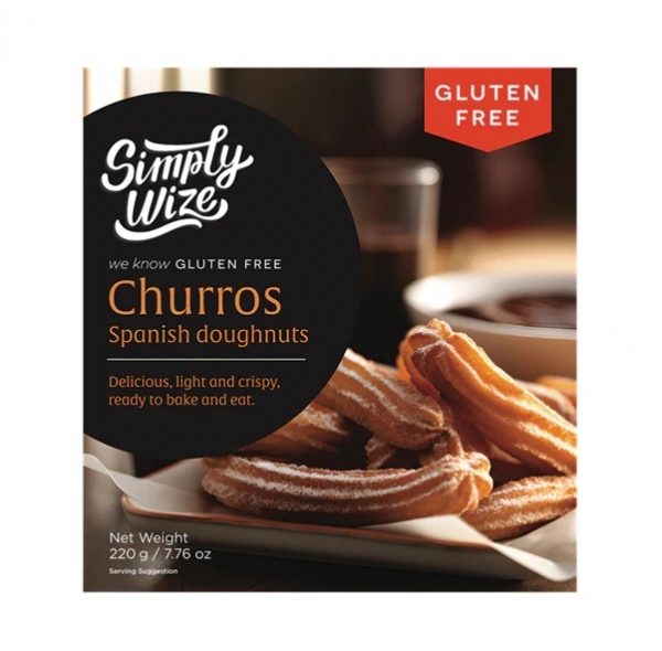 Simply Wize Gluten Free Churros 220g