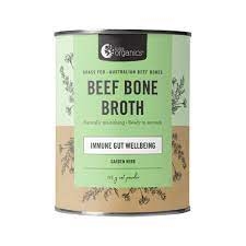 Nutra Organics Beef Bone Broth Powder Garden Herbs 125g