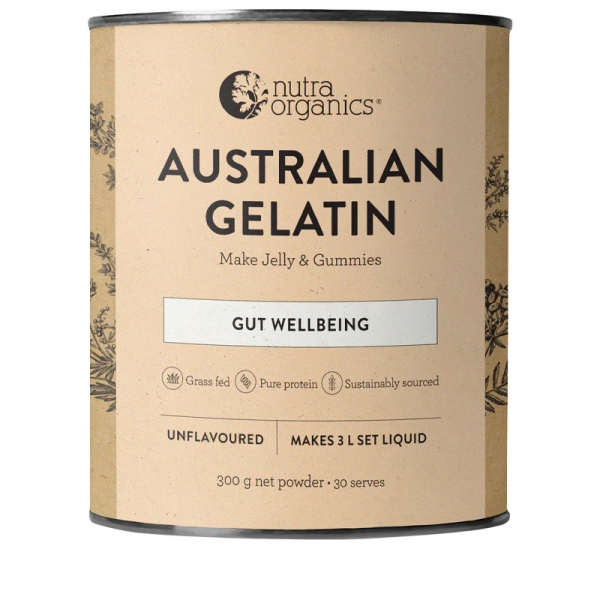 Nutra Organics Australian Gelatin Powder 300g