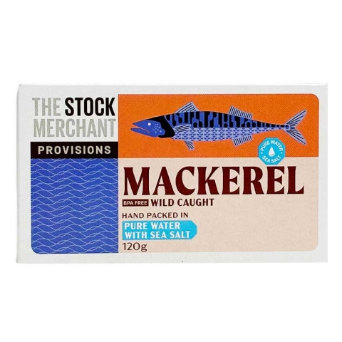 The Stock Merchant Mackerel In Pure Water 120g
