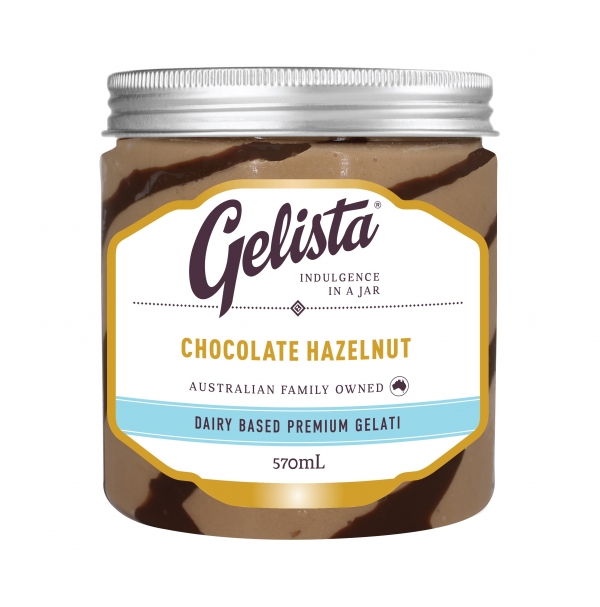 Gelista Chocolate Hazelnut Gelati 570ml