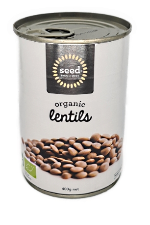Seed Wholefoods Organic Lentils 400g
