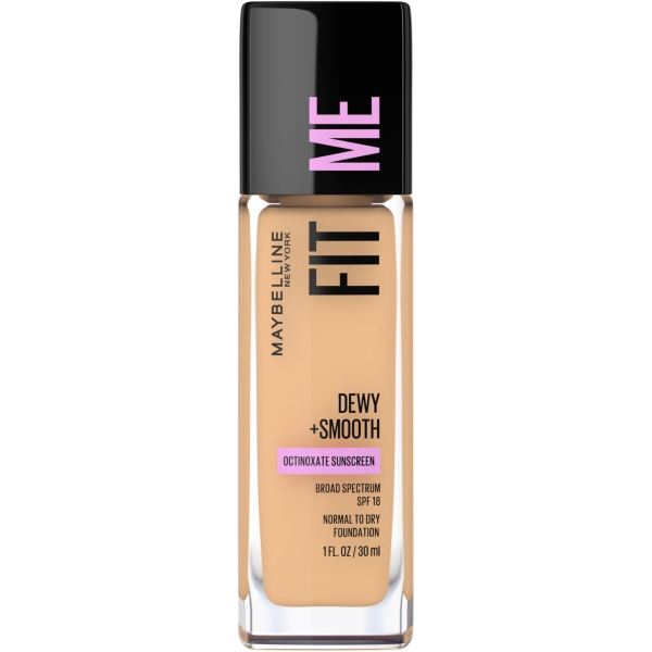 Maybelline Fit Me Dewy & Smooth Luminous Liquid Foundation Natural Beige 220