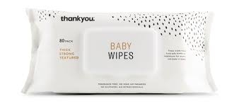 Thankyou Baby Wipes 80 Pack