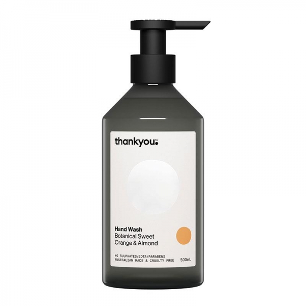 Thankyou Liquid Hand Wash Orange & Almond 500ml