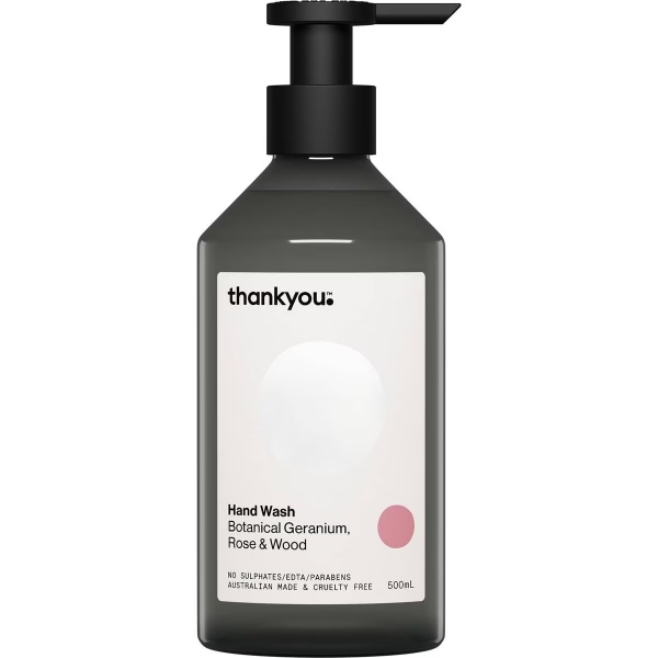 Thankyou Liquid Hand Wash Geranium, Rose & Wood 500ml