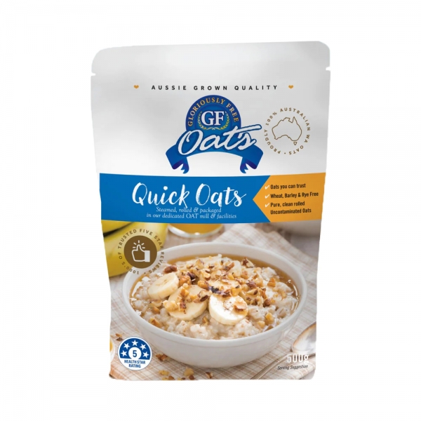 Gloriously Free Gluten Free Quick Oats 500g