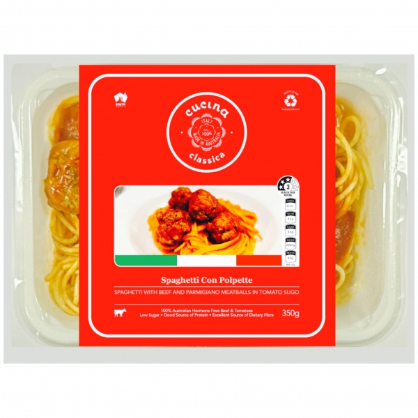 Cucina Classica Spaghetti Meatball 350g