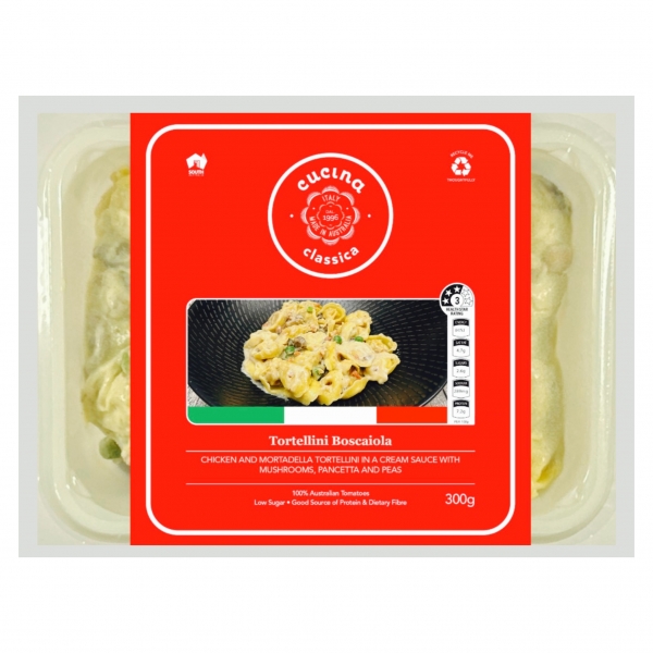Cucina Classica Tortellini Boscaiola 300g