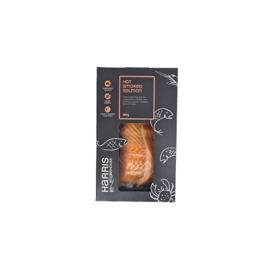 Harris Hot Smoked Salmon Portions 150g